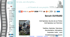 Desktop Screenshot of ouvrardbenoit.info